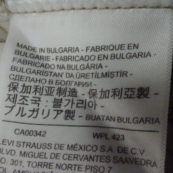 Levi's Made & Crafted Barrel Crop Jeans Women's Size 26 Brown Denim - Picture 13 of 16